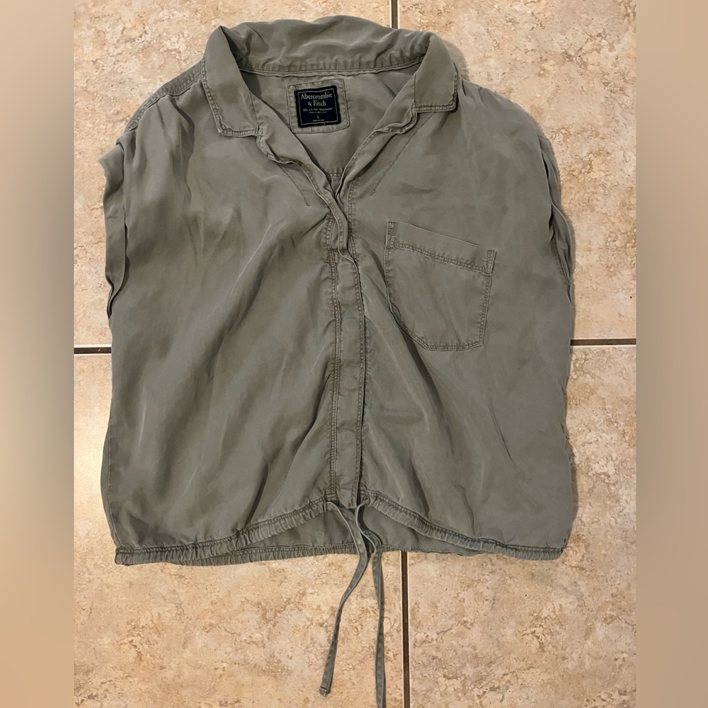 green top abercrombie